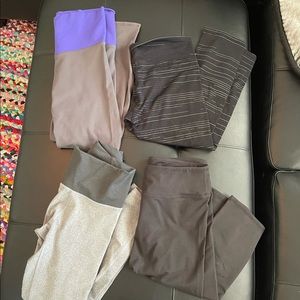 Lot of fabletics cropped leggings size xs